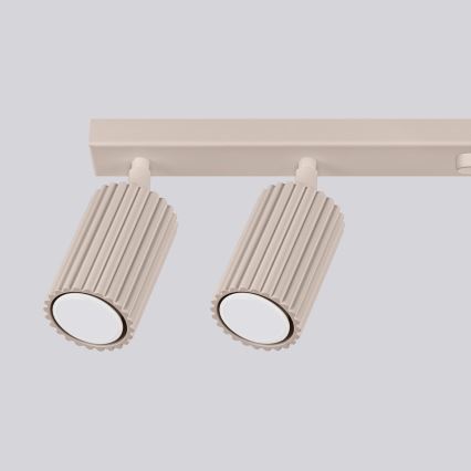 Brilagi - Plafonnier à spots LED CRESTO 6xGU10/10W/230V taupe