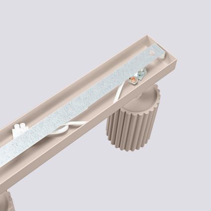 Brilagi - Plafonnier à spots LED CRESTO 6xGU10/10W/230V taupe