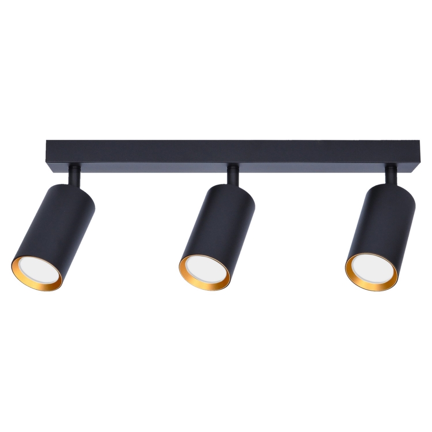 Brilagi - Spot LED dimmable SELE 3xGU10/6,5W/230V 2700-6500K noir/doré