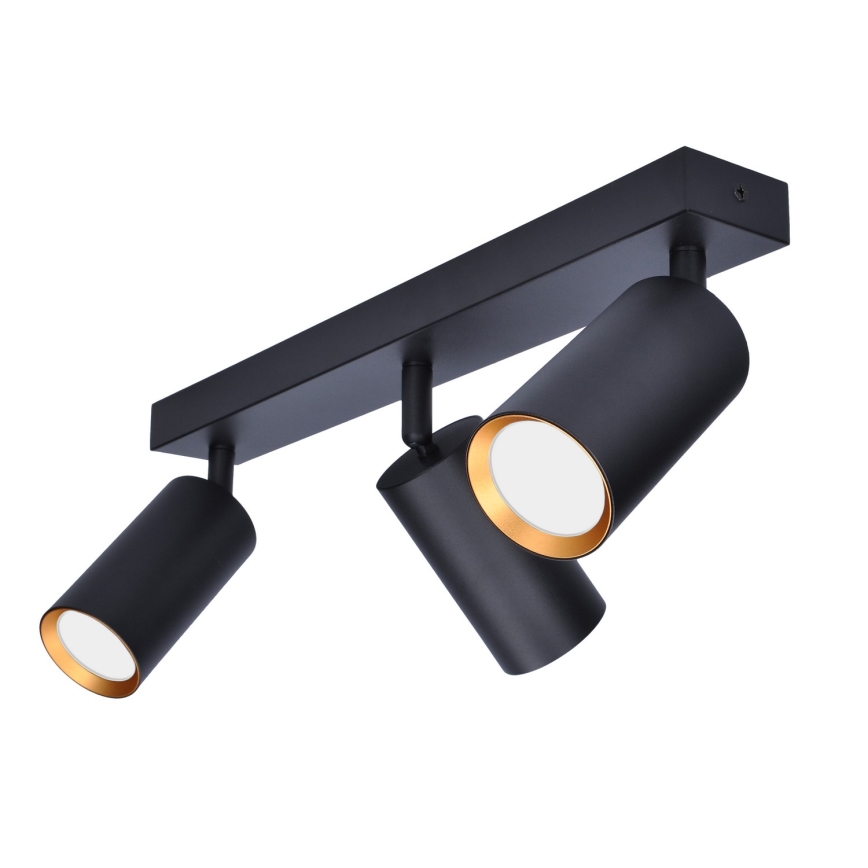 Brilagi - Spot LED dimmable SELE 3xGU10/6,5W/230V 2700-6500K noir/doré