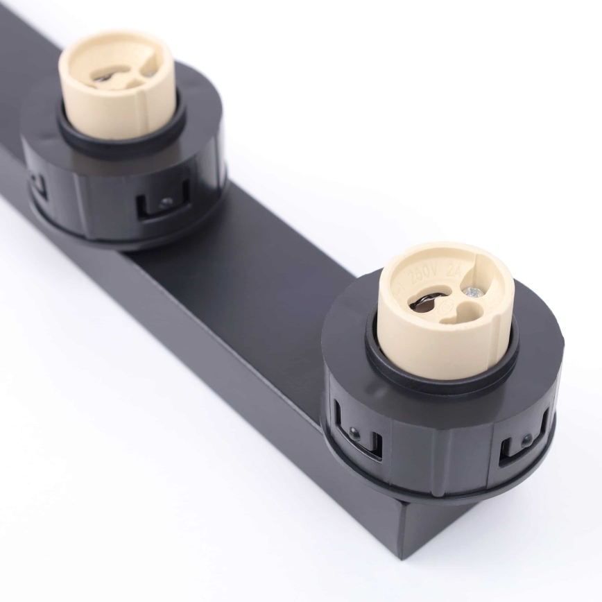 BRILAGI - Plafonnier à spots SELE LONG 4xGU10/30W/230V noir