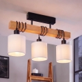 BRILAGI - Plafonnier affleurant NUBILA 3xE27/60W/230V pin/blanc