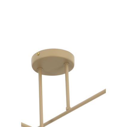 Brilagi - Plafonnier affleurant VIRGO 4xE14/40W/230V beige/doré