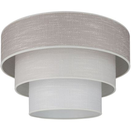 Brilagi - Plafonnier ALASKA LUNETA 1xE27/15W/230V d. 45 cm gris/crème