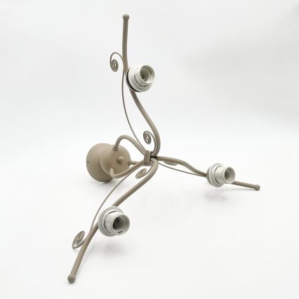 Brilagi - Plafonnier ANTICO MODERN 3xE27/60W/230V beige