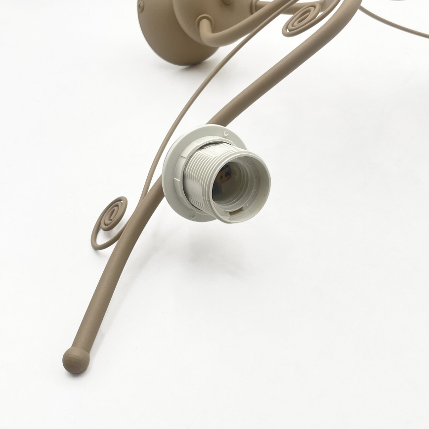 Brilagi - Plafonnier ANTICO MODERN 3xE27/60W/230V beige