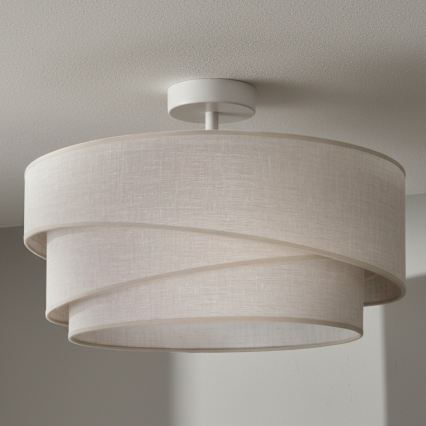 Brilagi - Plafonnier ARROW 1xE27/60W/230V Ø 45 cm beige