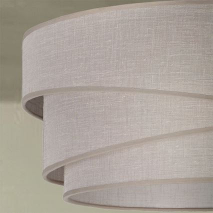 Brilagi - Plafonnier ARROW 1xE27/60W/230V Ø 45 cm beige
