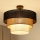 Brilagi - Plafonnier ASPEN LUNETA 1xE27/15W/230V d. 45 cm noir/beige/crème