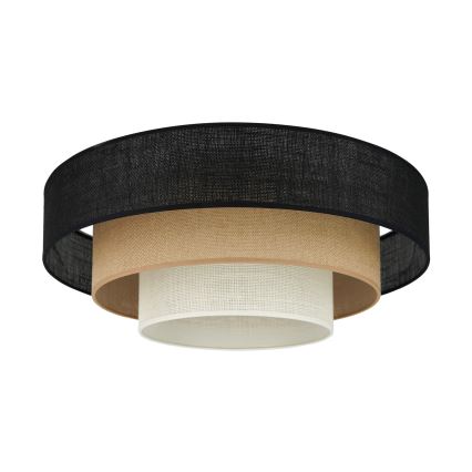 Brilagi - Plafonnier ASPEN LUNETA LED/12W/230V d. 60 cm 3000K/4000K/6400K noir/beige/crème