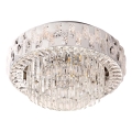 Brilagi - Plafonnier AURELIA 5xE14/40W/230V Ø 50 cm chrome brillant