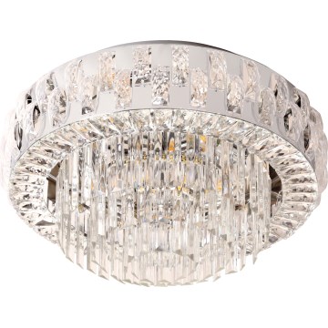 Brilagi - Plafonnier AURELIA 5xE14/40W/230V Ø 50 cm chrome brillant