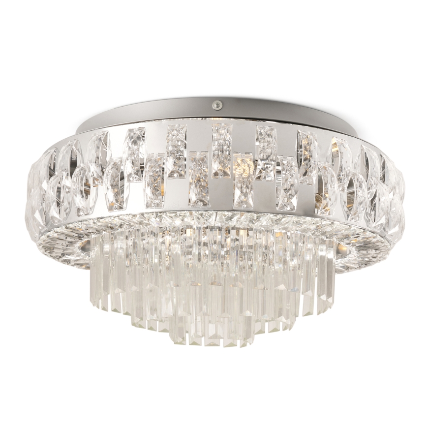 BRILAGI - Plafonnier AURELIA 5xE14/40W/230V Ø 50 cm chrome brillant
