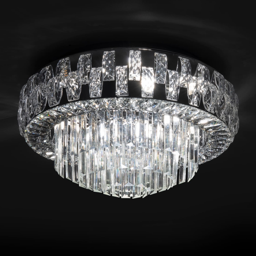 BRILAGI - Plafonnier AURELIA 5xE14/40W/230V Ø 50 cm chrome brillant