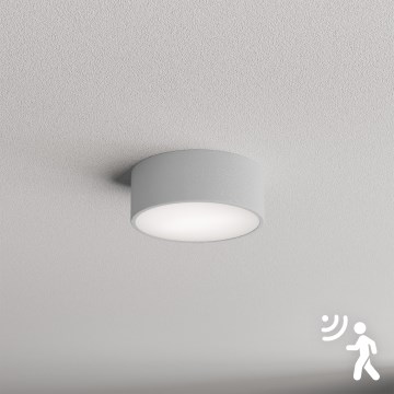 Brilagi - Plafonnier avec détecteur CLARE 1xE27/40W/230V d. 20 cm gris