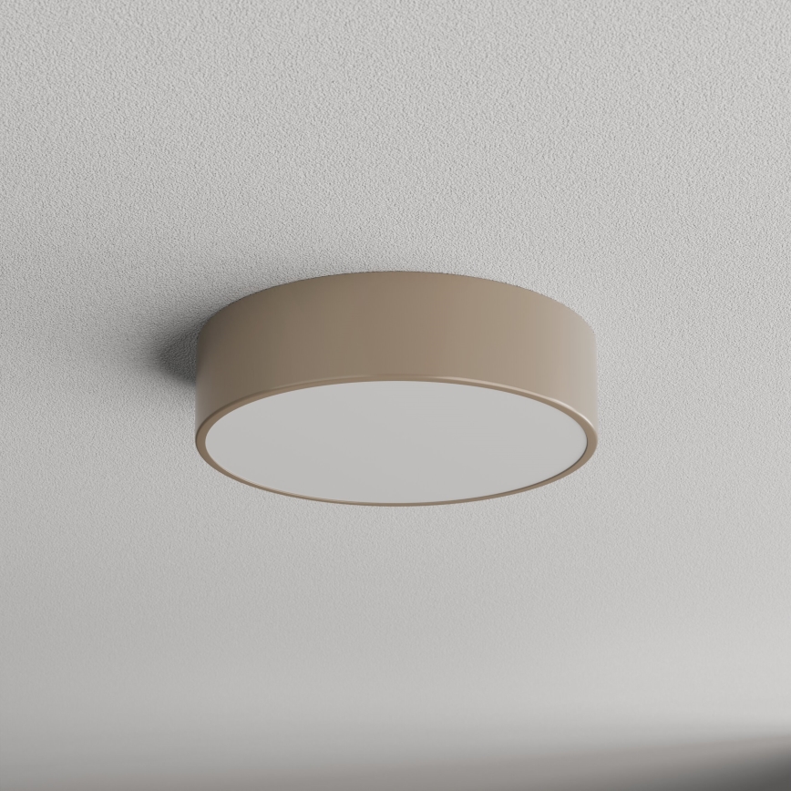 Brilagi - Plafonnier avec détecteur CLARE 2xE27/40W/230V d. 30 cm beige