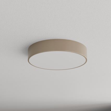 Brilagi - Plafonnier avec détecteur CLARE 3xE27/24W/230V d. 40 cm beige