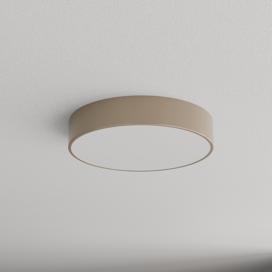 Brilagi - Plafonnier avec détecteur CLARE 3xE27/24W/230V d. 40 cm beige