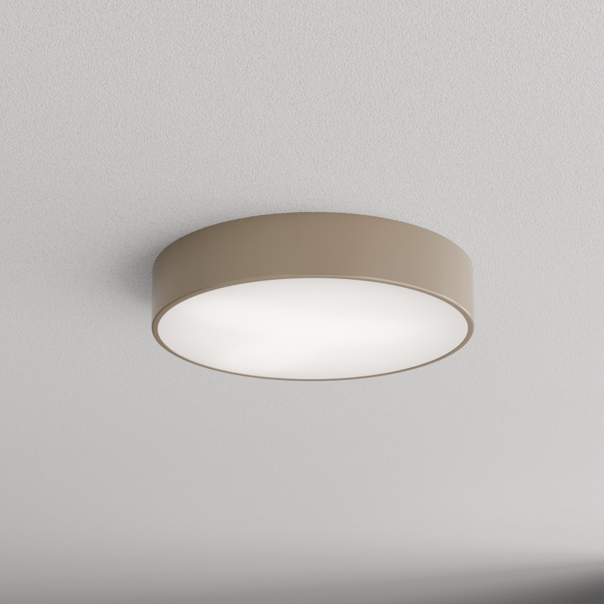 Brilagi - Plafonnier avec détecteur CLARE 3xE27/24W/230V d. 40 cm beige