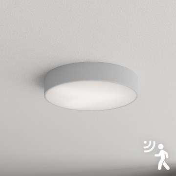 Brilagi - Plafonnier avec détecteur CLARE 3xE27/40W/230V d. 40 cm gris
