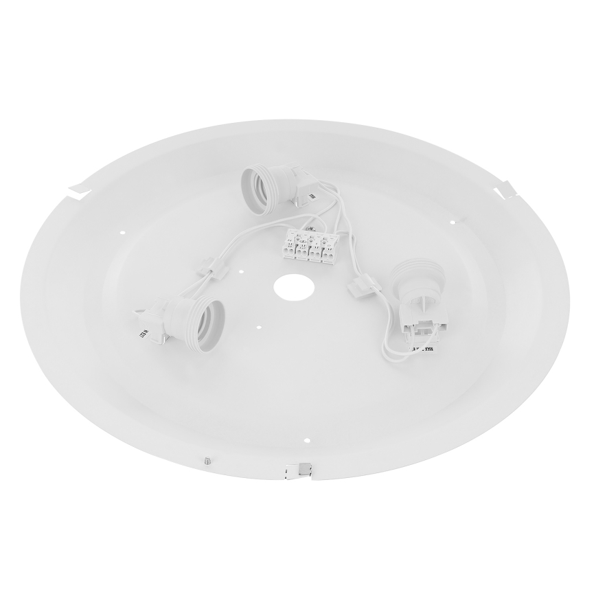 Brilagi - Plafonnier avec détecteur CLARE 3xE27/40W/230V d. 40 cm gris