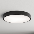 Brilagi - Plafonnier avec détecteur CLARE 5xE27/24W/230V Ø 60 cm noir