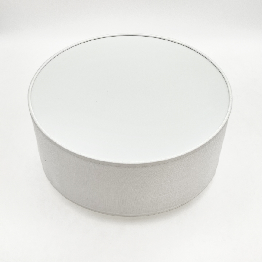 Brilagi - Plafonnier BELLADONNA 1xE27/15W/230V d. 30 cm blanc/chêne cerise