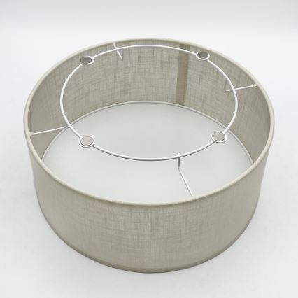 Brilagi - Plafonnier BELLADONNA 1xE27/15W/230V d. 30 cm crème/chêne