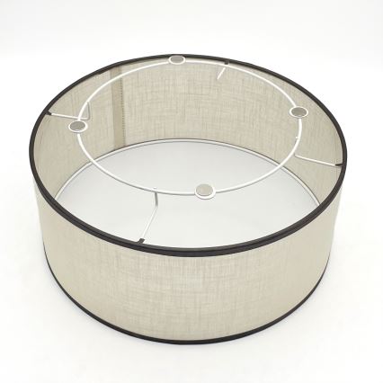 Brilagi - Plafonnier BELLADONNA 1xE27/15W/230V d. 30 cm crème/chêne