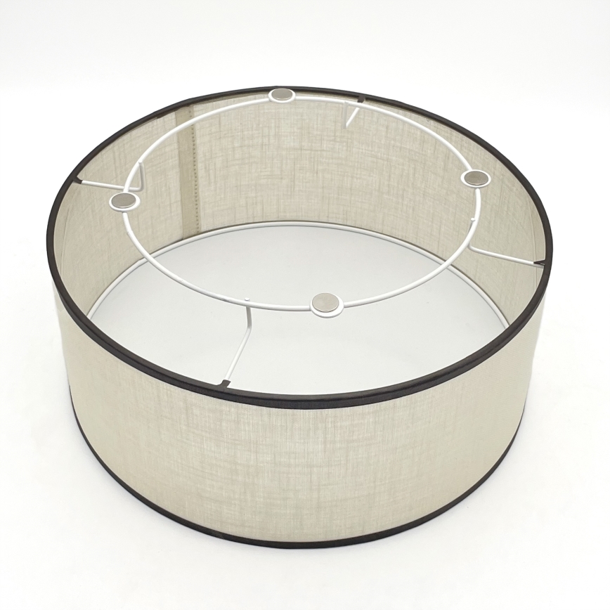 Brilagi - Plafonnier BELLADONNA 1xE27/15W/230V d. 30 cm crème/chêne