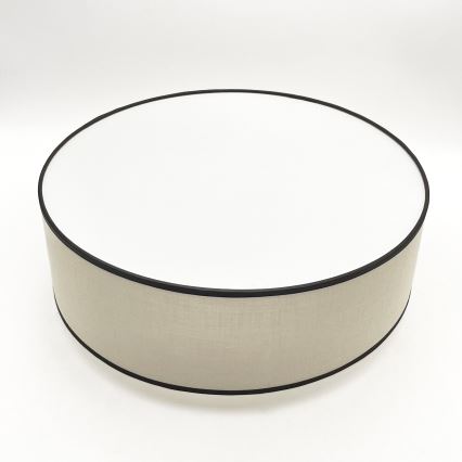Brilagi - Plafonnier BELLADONNA 2xE27/15W/230V d. 40 cm crème/chêne
