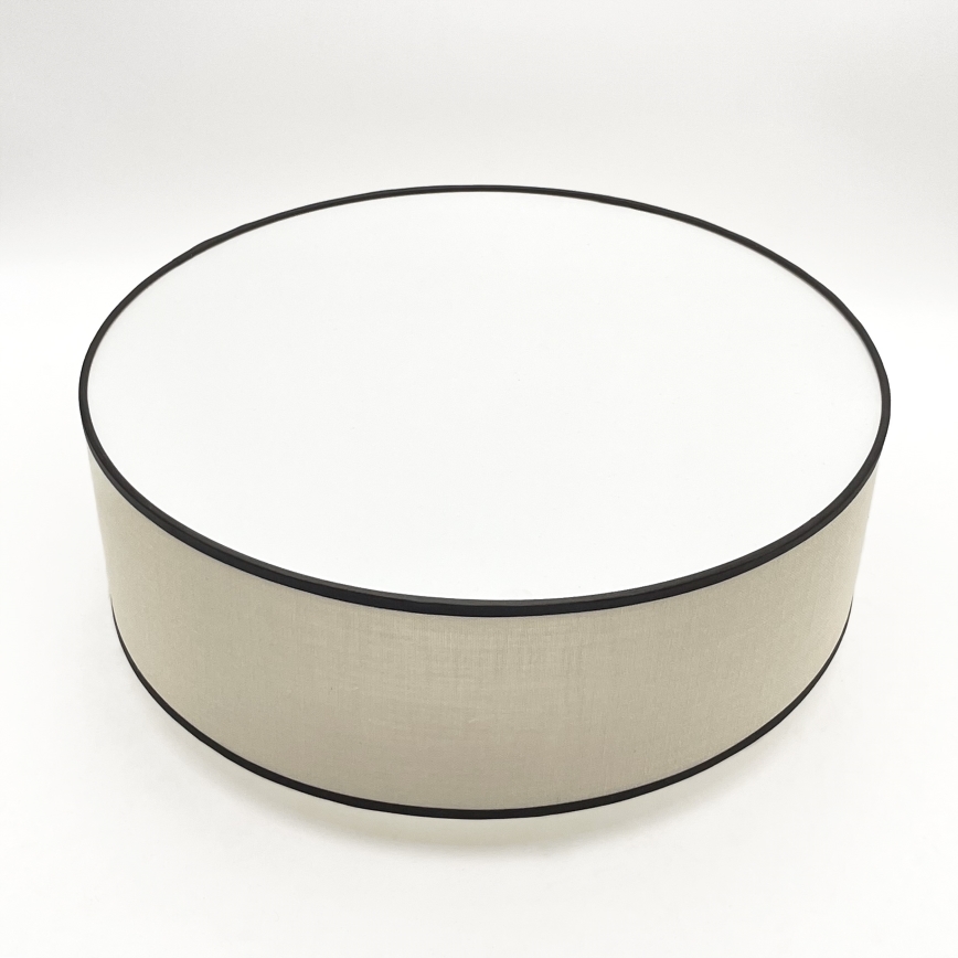 Brilagi - Plafonnier BELLADONNA 2xE27/15W/230V d. 40 cm crème/chêne