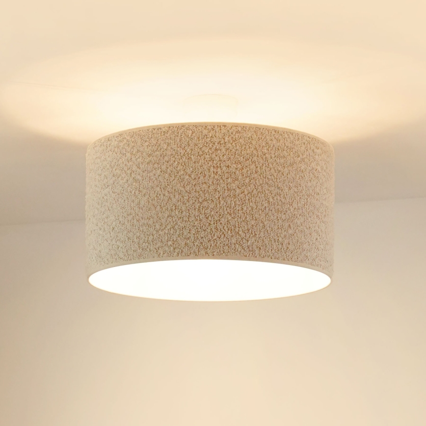 Brilagi - Plafonnier BOUCLE ROLLER 1xE27/15W/230V d. 45 cm crème