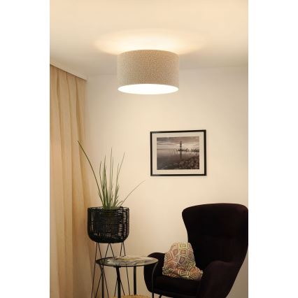 Brilagi - Plafonnier BOUCLE ROLLER 1xE27/15W/230V d. 45 cm crème
