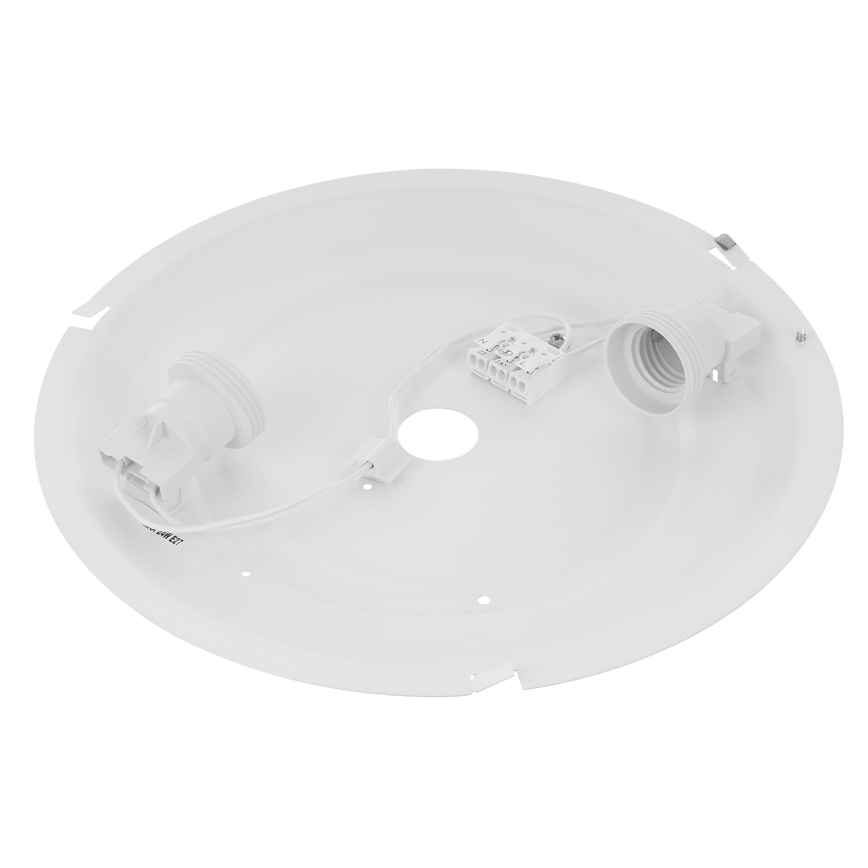 Brilagi - Plafonnier CLARE 2xE27/40W/230V d. 30 cm blanc