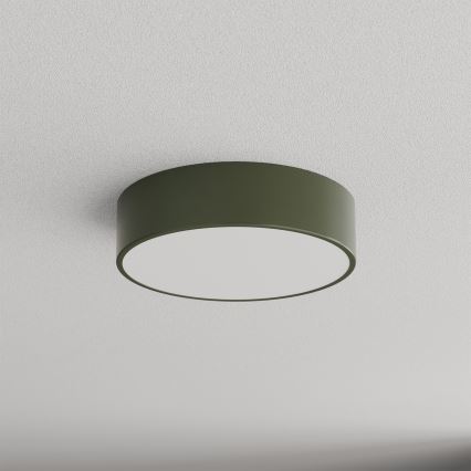 Brilagi - Plafonnier CLARE 2xE27/40W/230V Ø 30 cm kaki
