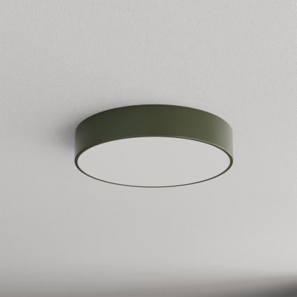 Brilagi - Plafonnier CLARE 3xE27/40W/230V Ø 40 cm kaki