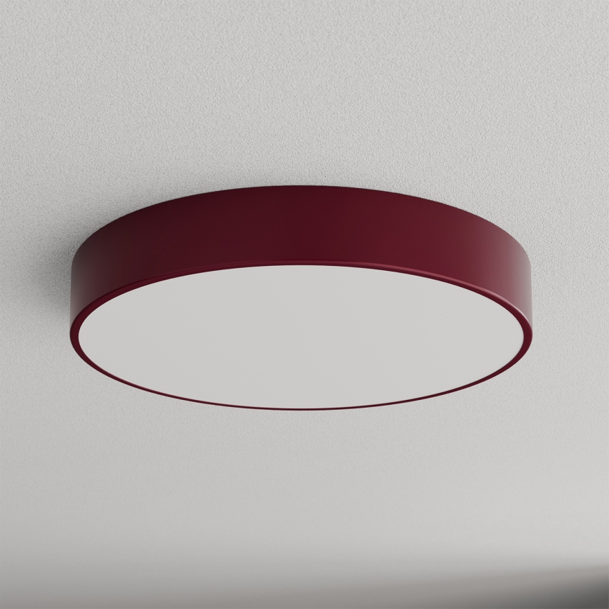 Brilagi - Plafonnier CLARE 4xE27/40W/230V Ø 50 cm bordeaux