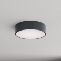 Brilagi - Plafonnier de salle de bains CLARE 2xE27/24W/230V Ø 30 cm anthracite IP54