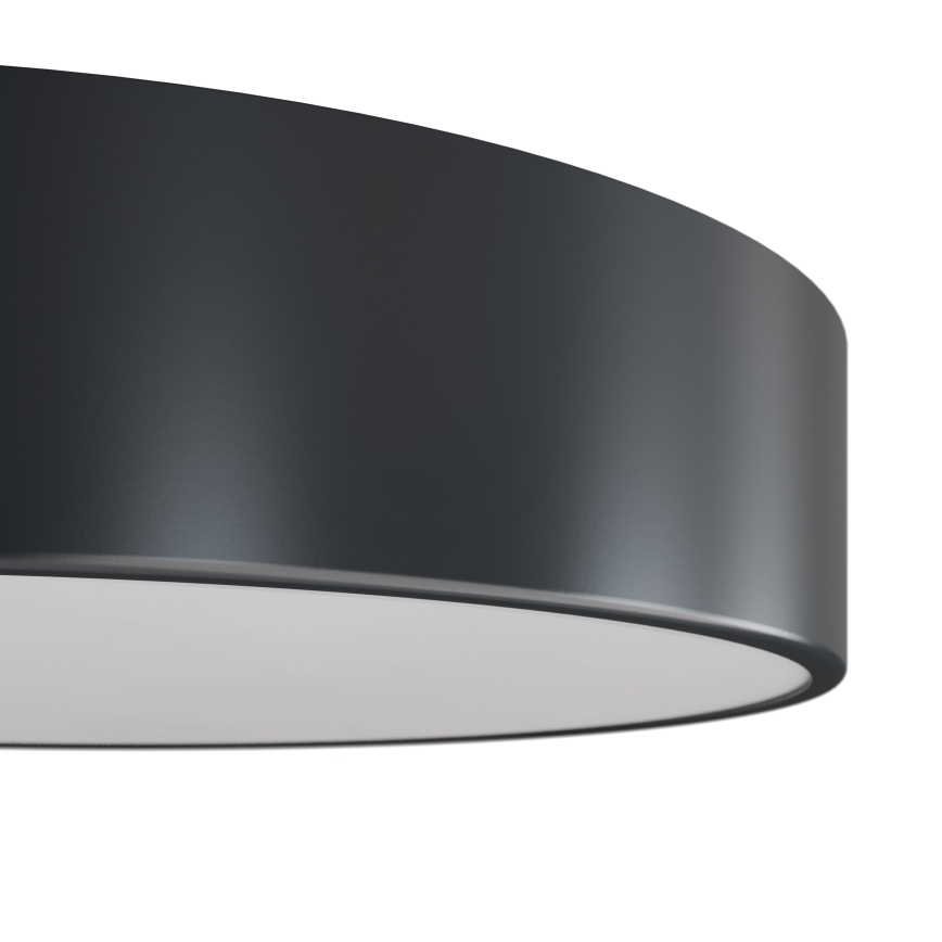 Brilagi - Plafonnier de salle de bains CLARE avec capteurs de mouvement et crépusculaire, 1xE27/24W/230V, Ø 20 cm, anthracite, IP54