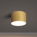 BRILAGI - Plafonnier de salle de bains FORIS LED/9W/230V Ø 9 cm doré IP44 CRI 90