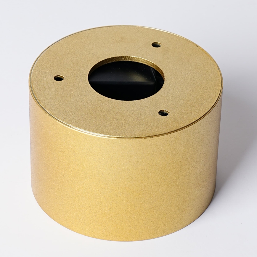 BRILAGI - Plafonnier de salle de bains FORIS LED/9W/230V Ø 9 cm doré IP44 CRI 90