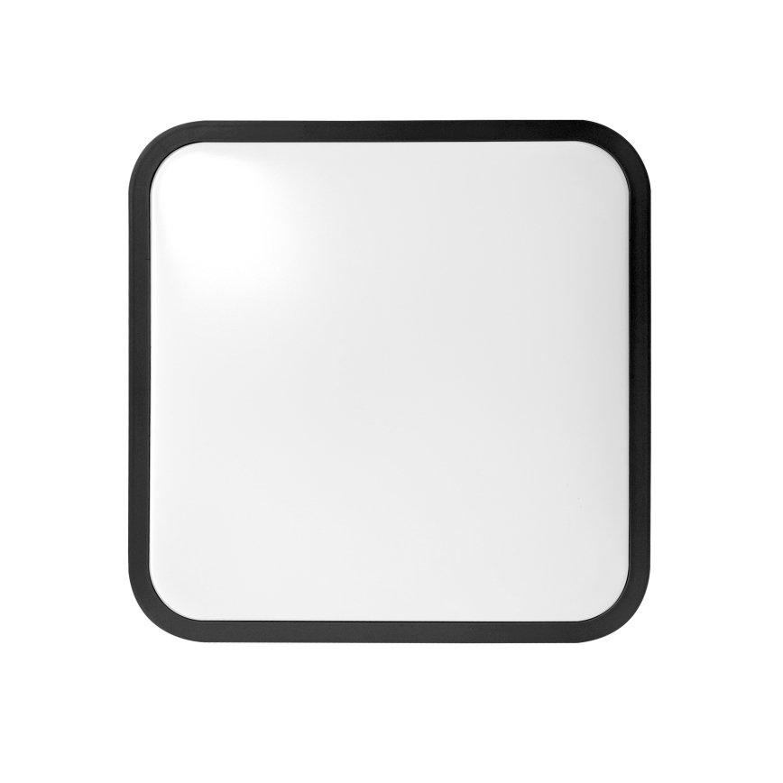 Brilagi - Plafonnier LED pour salle de bains ZENNA LED/24W/230V 34,5x34,5 cm IP44 noir