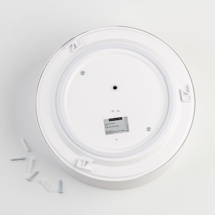 Brilagi - Plafonnier de salle de bains POOL 2xE27/15W/230V Ø 30 cm IP54 blanc