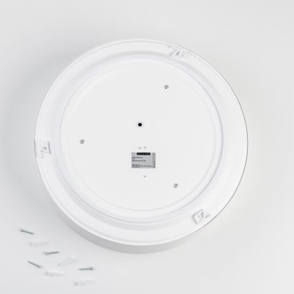 Brilagi - Plafonnier de salle de bains POOL 3xE27/15W/230V Ø 40 cm IP54 blanc