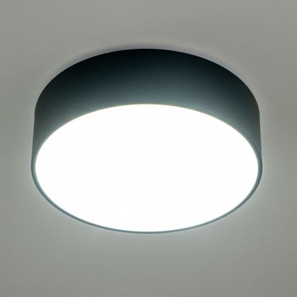 Brilagi - Plafonnier de salle de bains POOL 3xE27/15W/230V Ø 40 cm IP54 noir