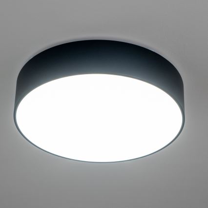 Brilagi - Plafonnier de salle de bains POOL 4xE27/15W/230V diam. 50 cm IP54 noir