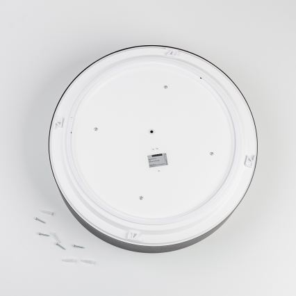 Brilagi - Plafonnier de salle de bains POOL 4xE27/15W/230V diam. 50 cm IP54 noir