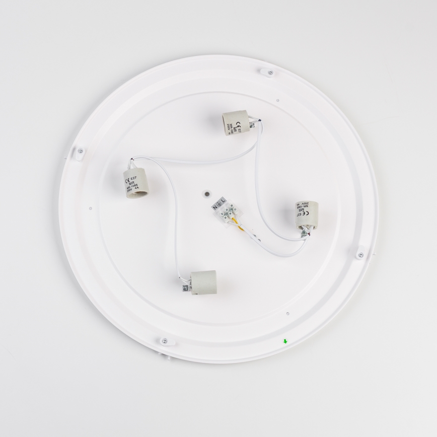 Brilagi - Plafonnier de salle de bains POOL 4xE27/15W/230V Ø 50 cm IP54 beige