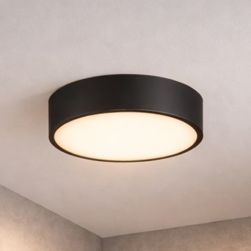 Brilagi - Plafonnier de salle de bains POOL 5xE27/15W/230V Ø 60 cm IP54 noir